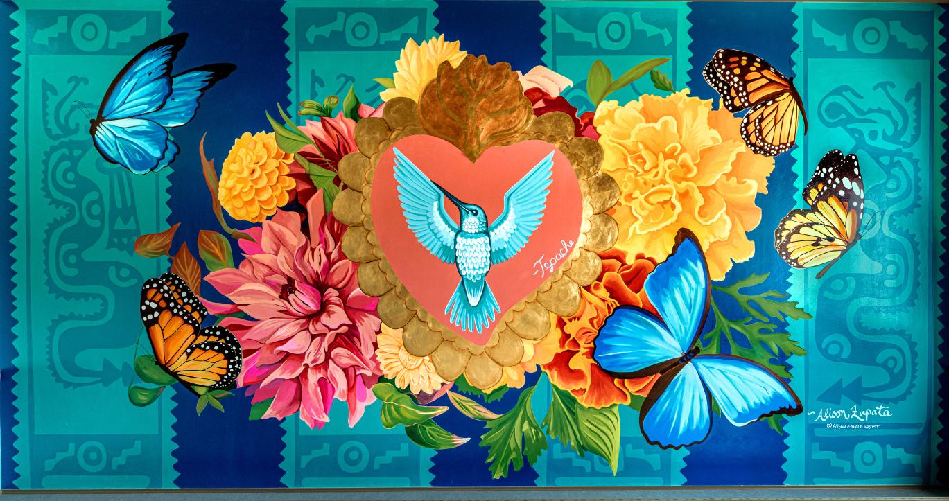 In Spirit between Heaven and Earth by Alison Zapata